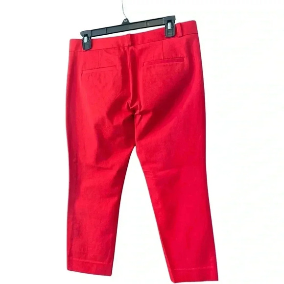 Banana Republic Sloan red pants/capris size 6S - Picture 3 of 5